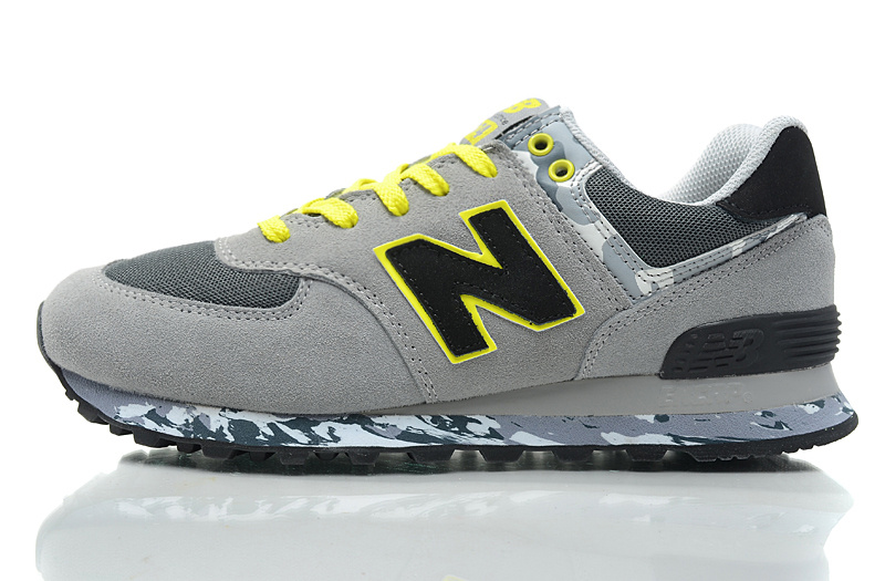 Chaussure New Balance 574 Basse en Gris Pour Homme